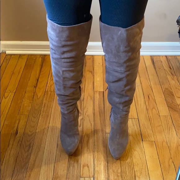 Steve Madden Brown thigh high boots size 8 - Picture 5 of 10